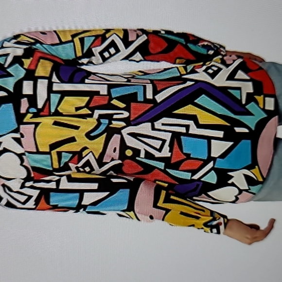 NWT CASUAL LONG SLEEVE BLOUSE TOP BUTTON UP SHIRT LARGE - Picture 17 of 17